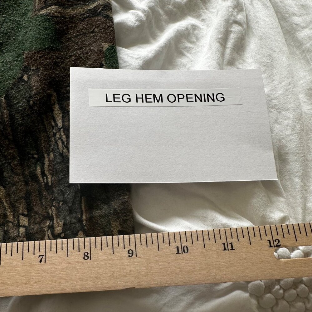 Vintage Ocoee Mens Trebark Camo Outdoor 6 Pocket Cargo Pants 38 100% Cotton - Picture 12 of 12